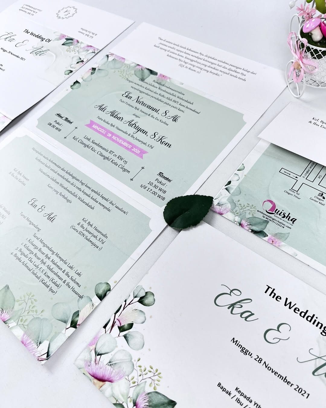 Quisha Wedding Invitation