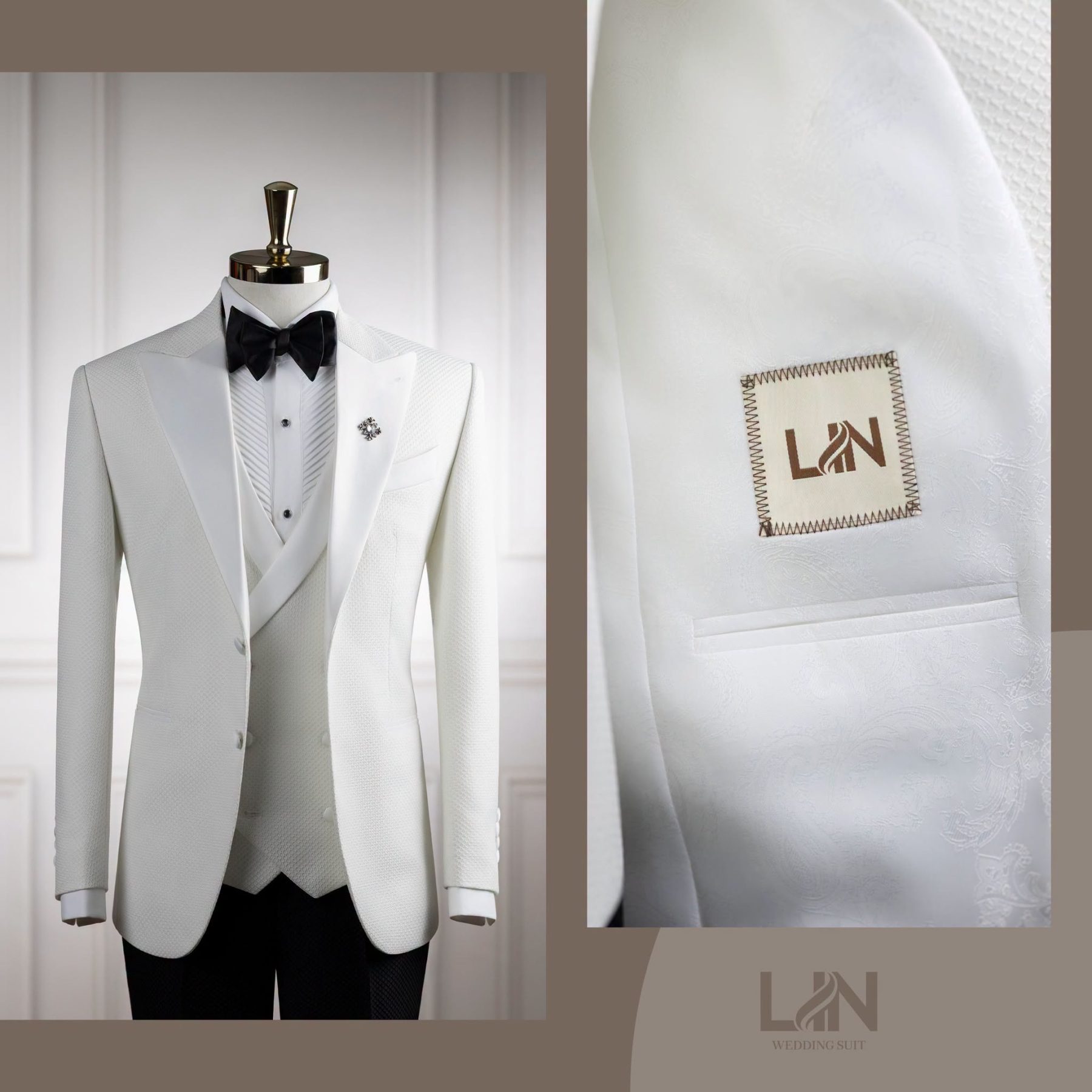 LIN wedding suit