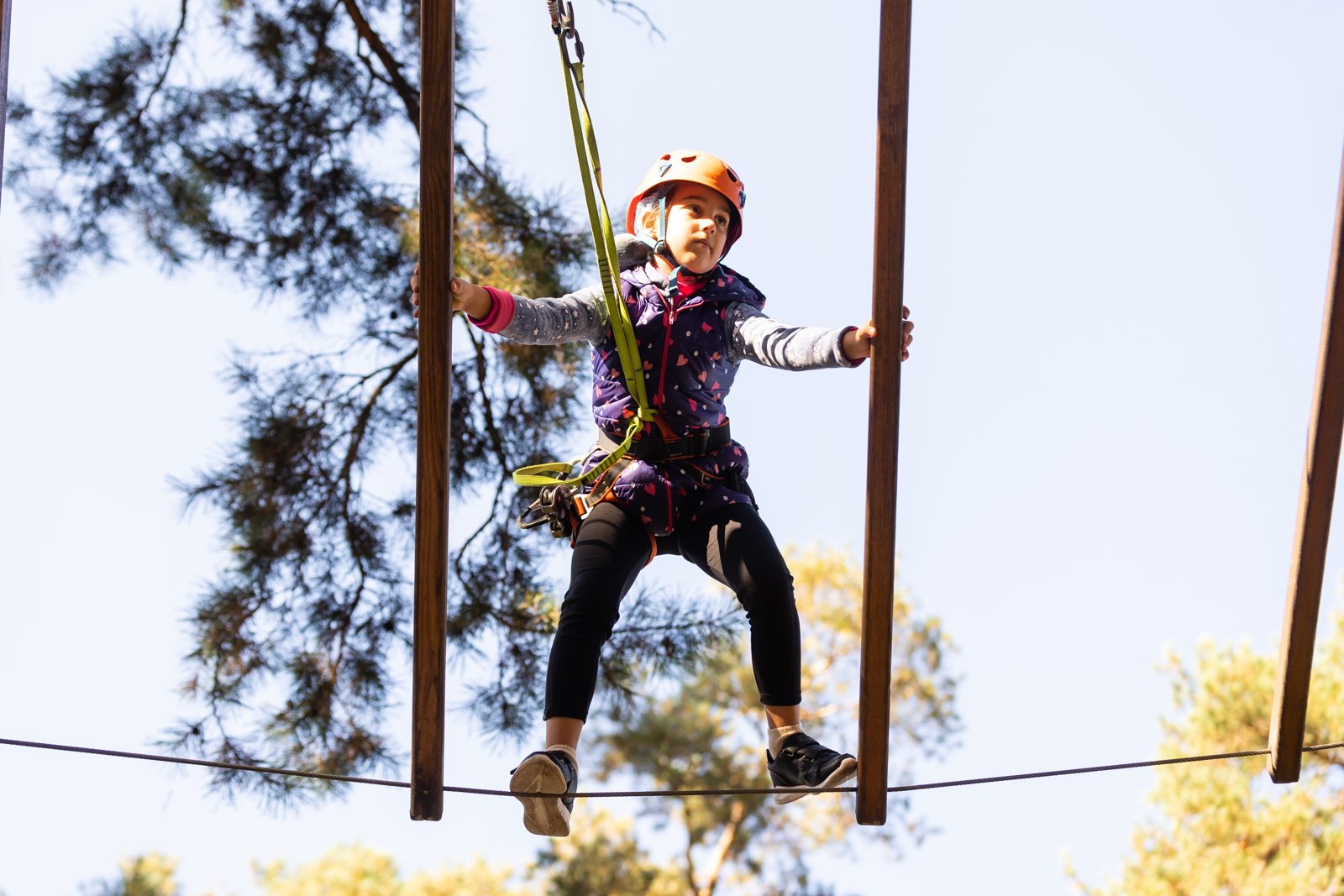 High ropes & zip wires for stag & hen weekends in the UK
