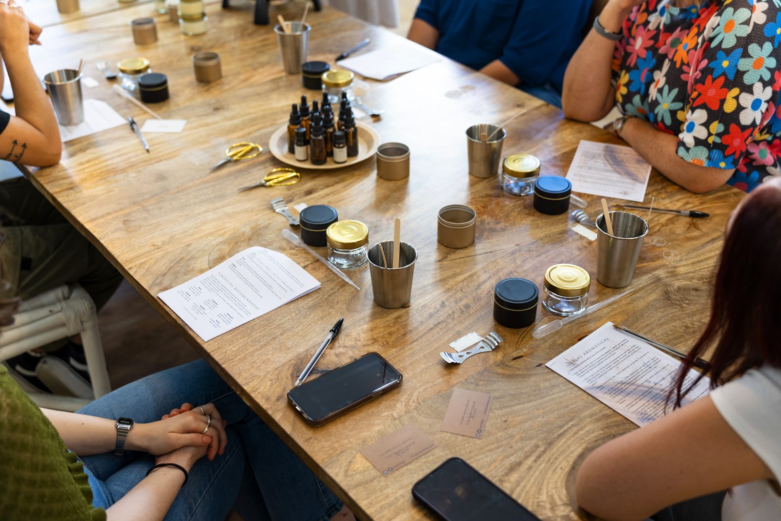 Perfume & candle making for stag & hen weekends in the UK