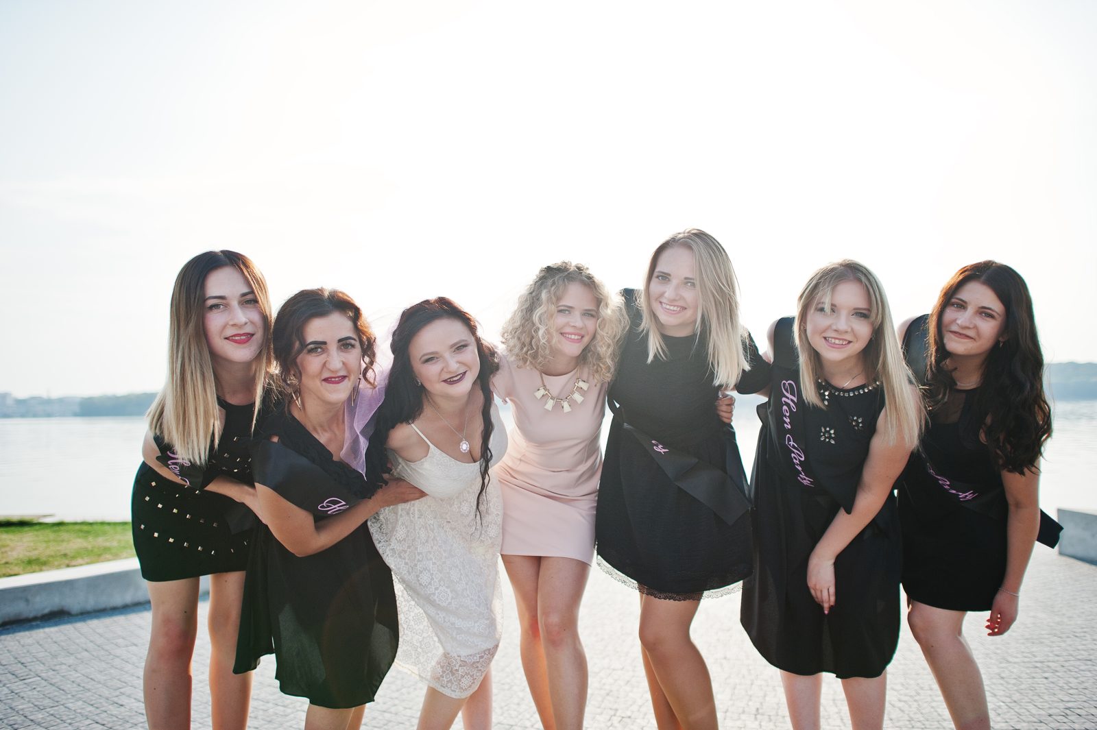 Hen photoshoot for stag & hen weekends in the UK