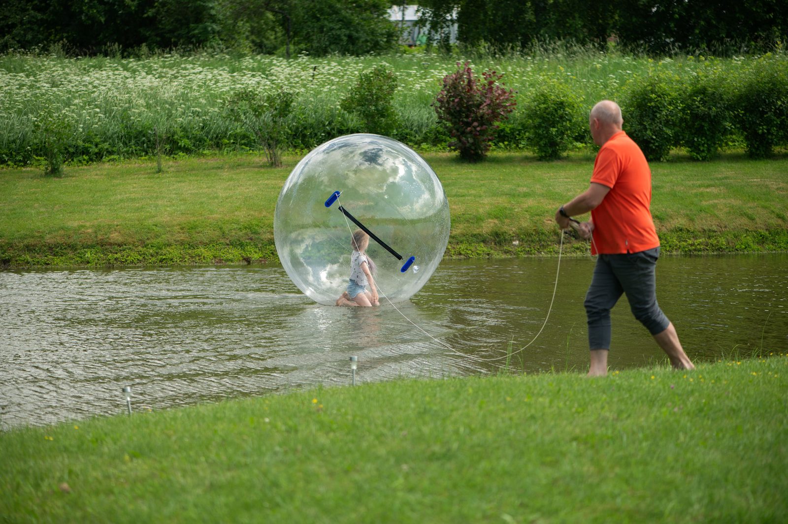 Zorbing & bubble football for stag & hen weekends in the UK