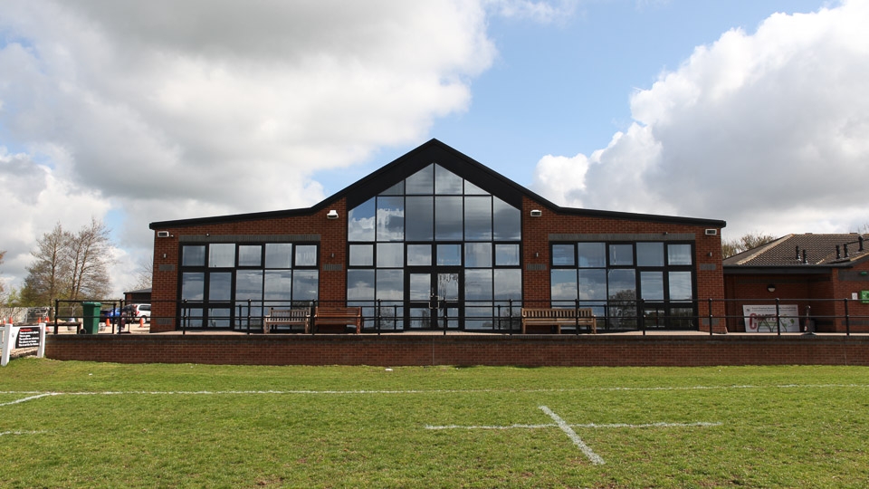 The rear of Ballards Ash