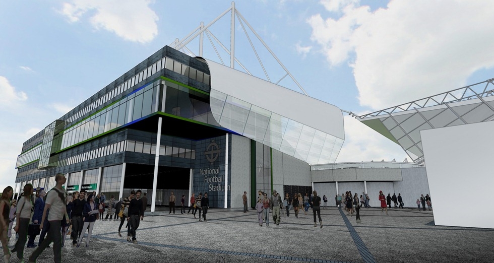 The National Football Stadium, Windsor Park, Belfast  