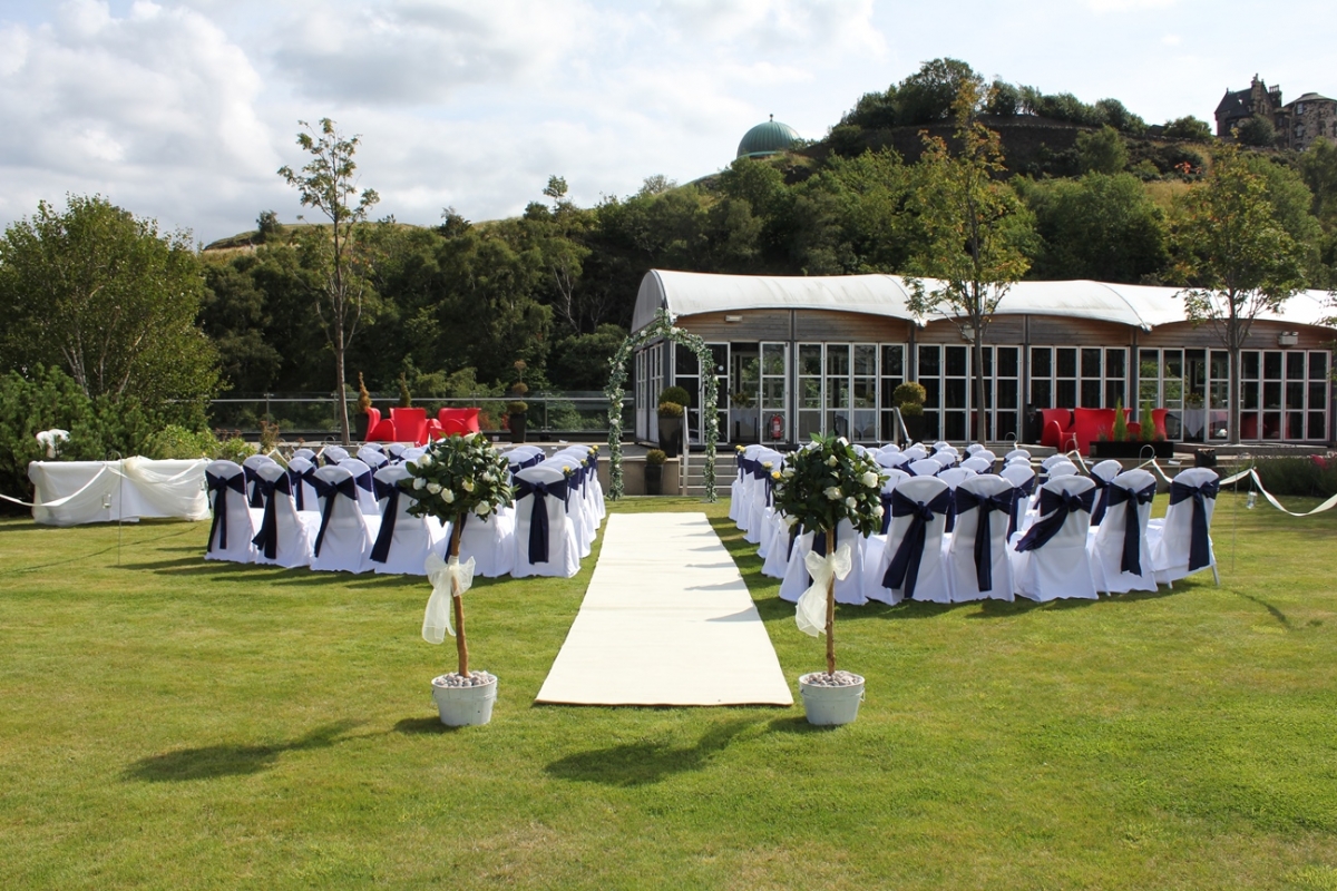 Lawn Wedding Ceremony