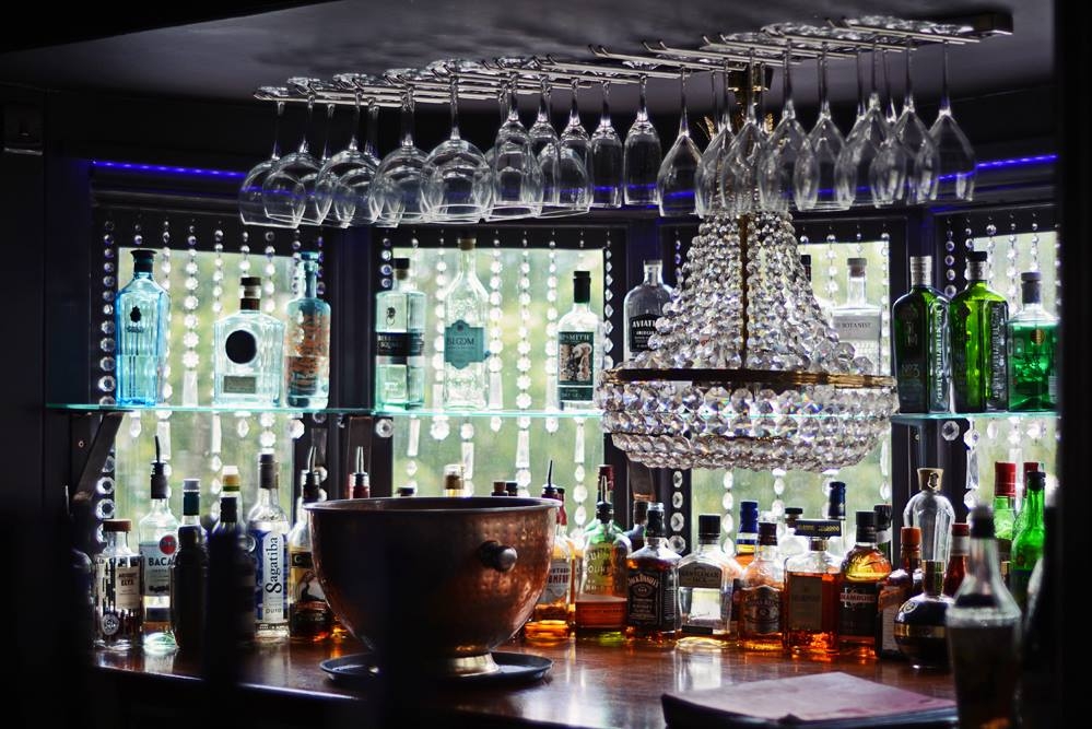 Chandelier Bar