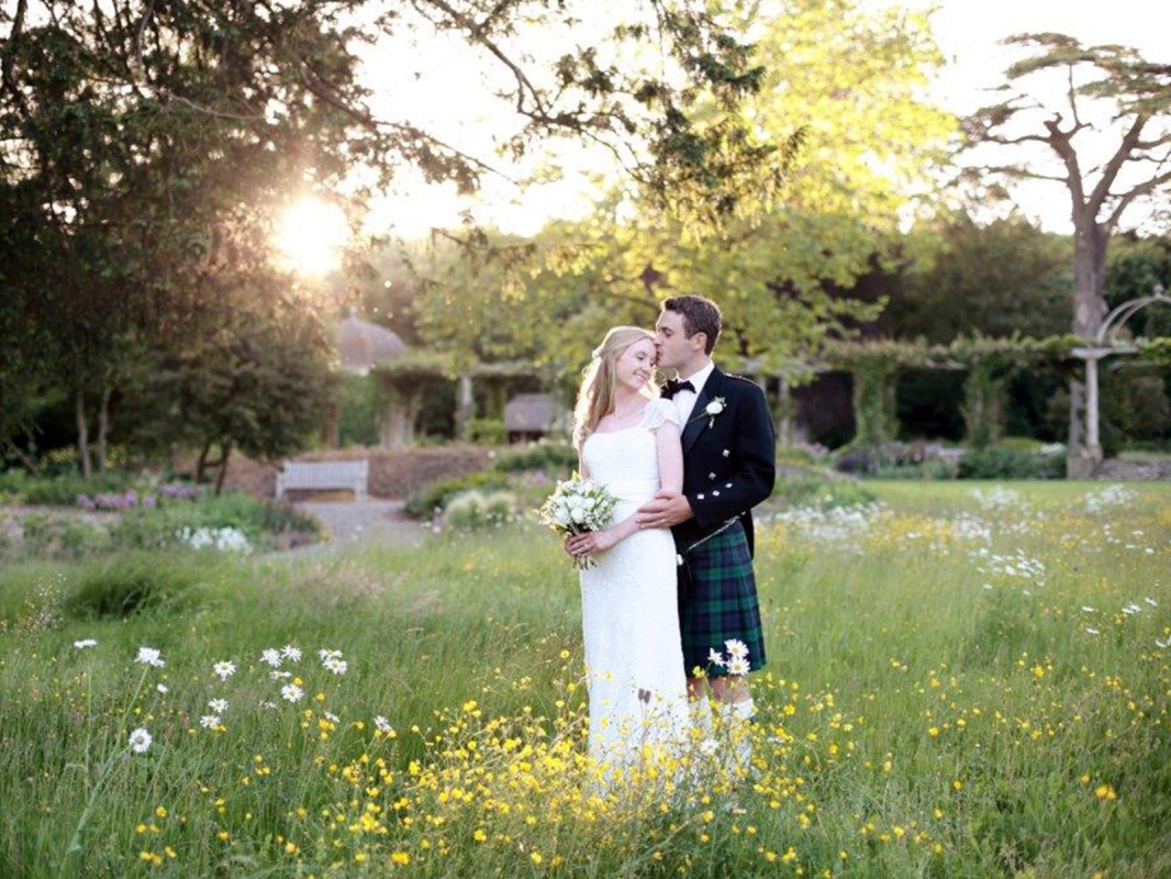 Couple in West Dean Gardens