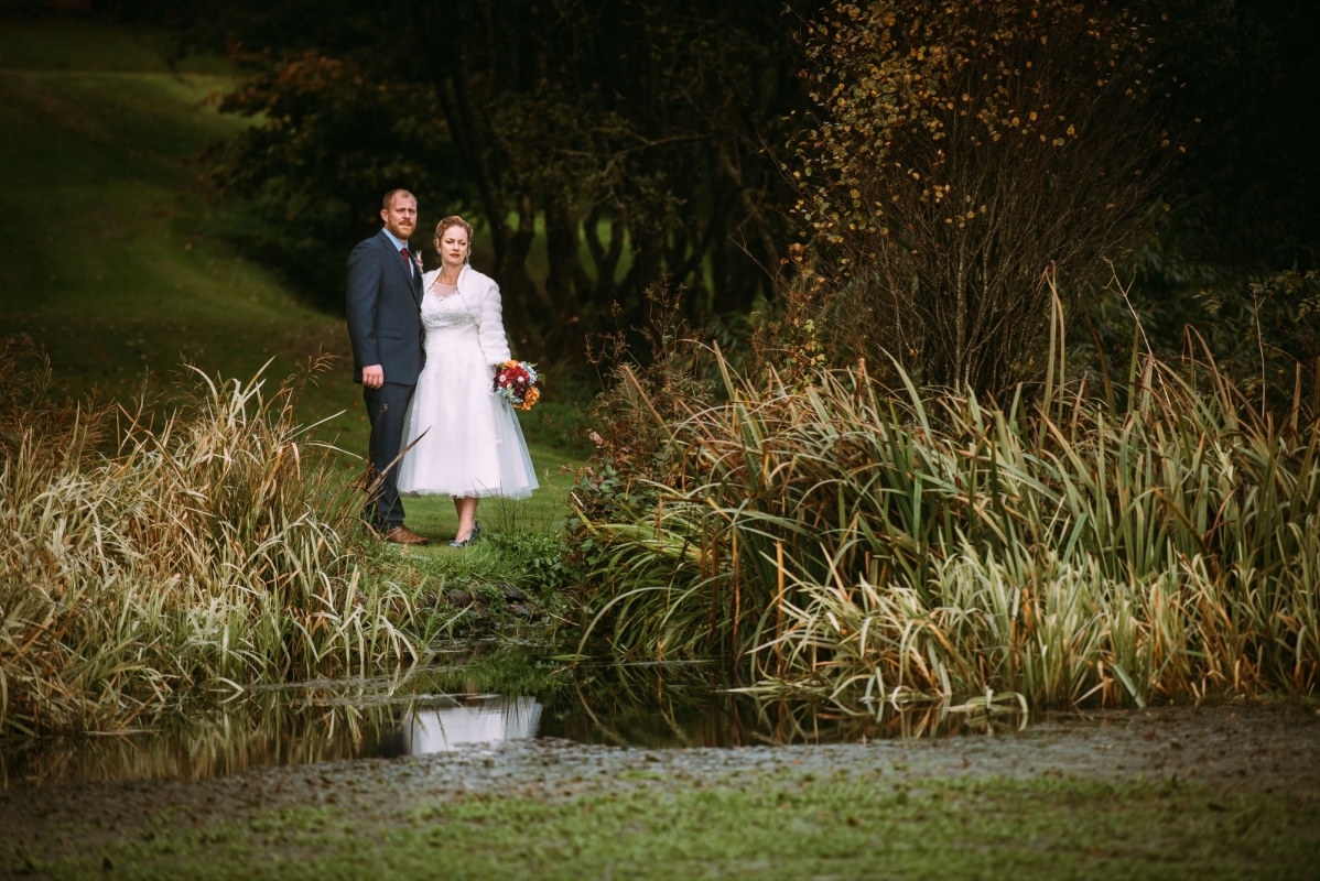Wildlife pond and nature trail 