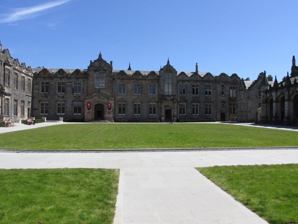Lower And Upper College Halls At The University Of St Andrews