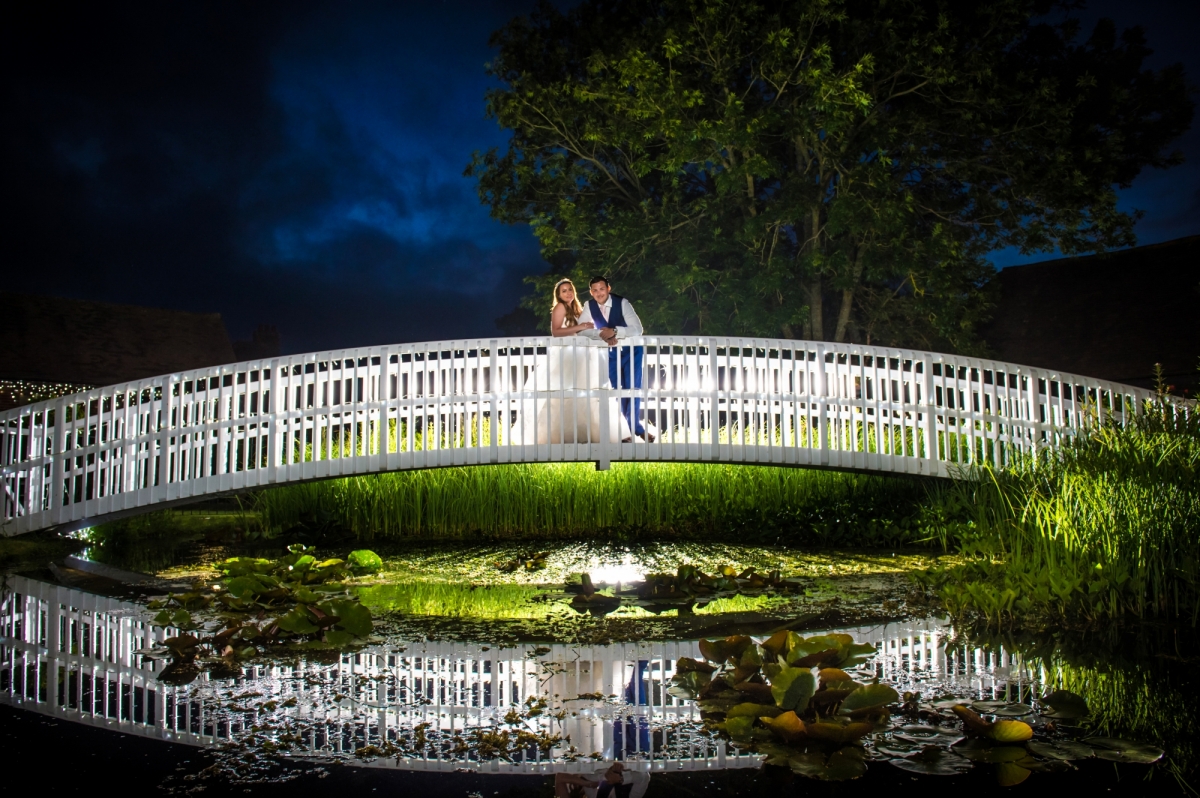 Night Shot of Bridge