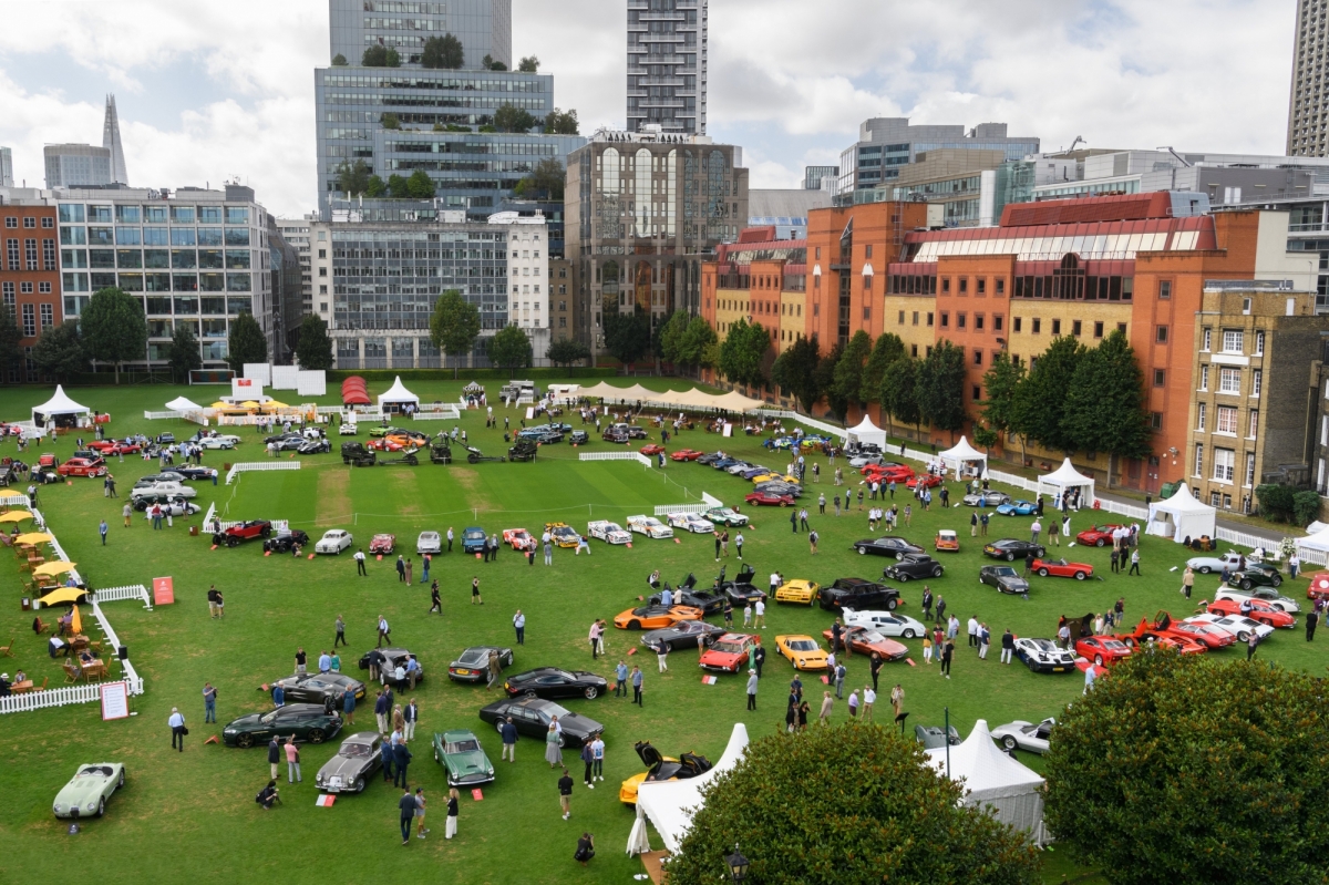 London Concours on the Artillery Garden at The HAC