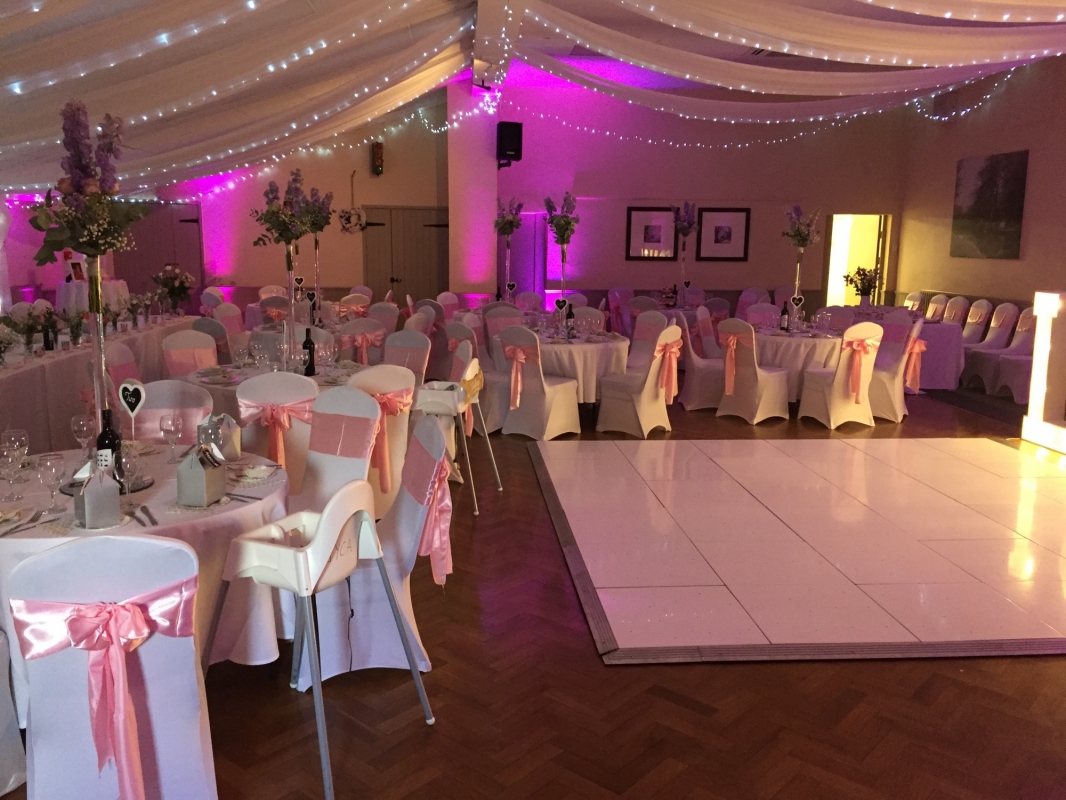 illuminated dance floor 