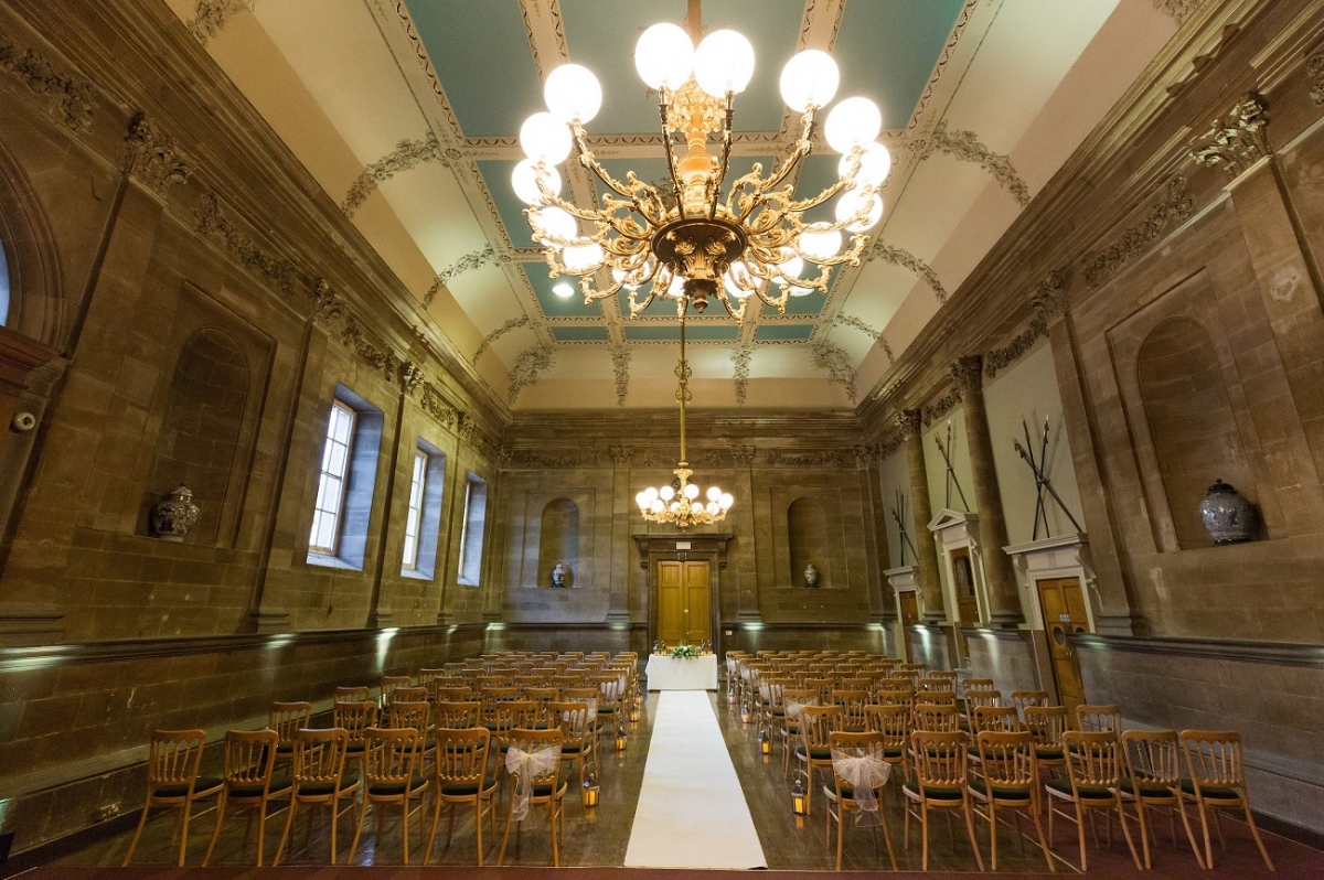 The Great Hall wedding ceremony