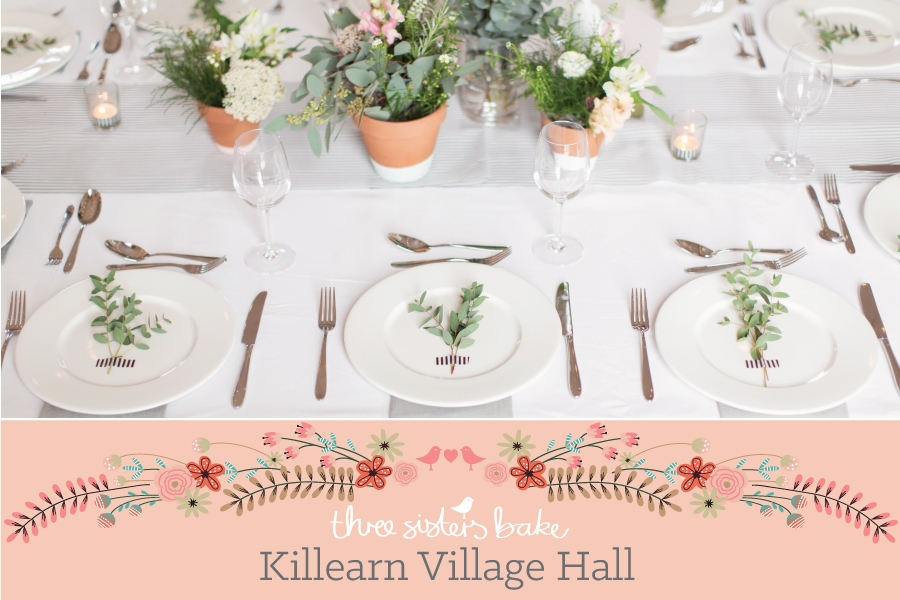 3 Sisters Bake Weddings At Killearn Village Hall