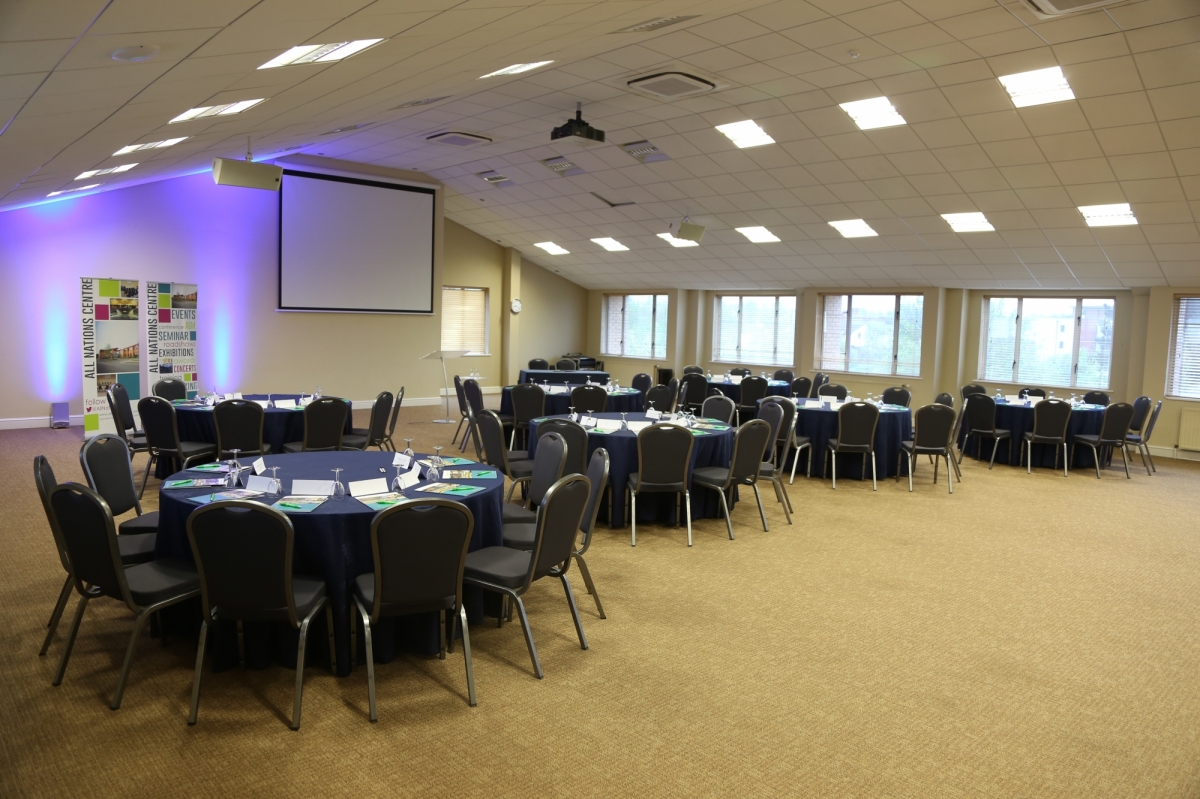 Muller Hall - Cabaret Set up