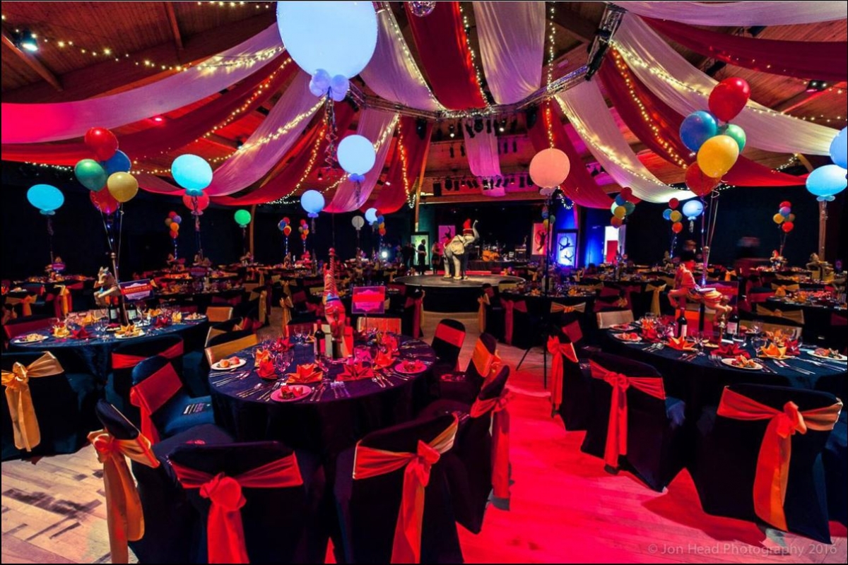 Auditorium circus event.