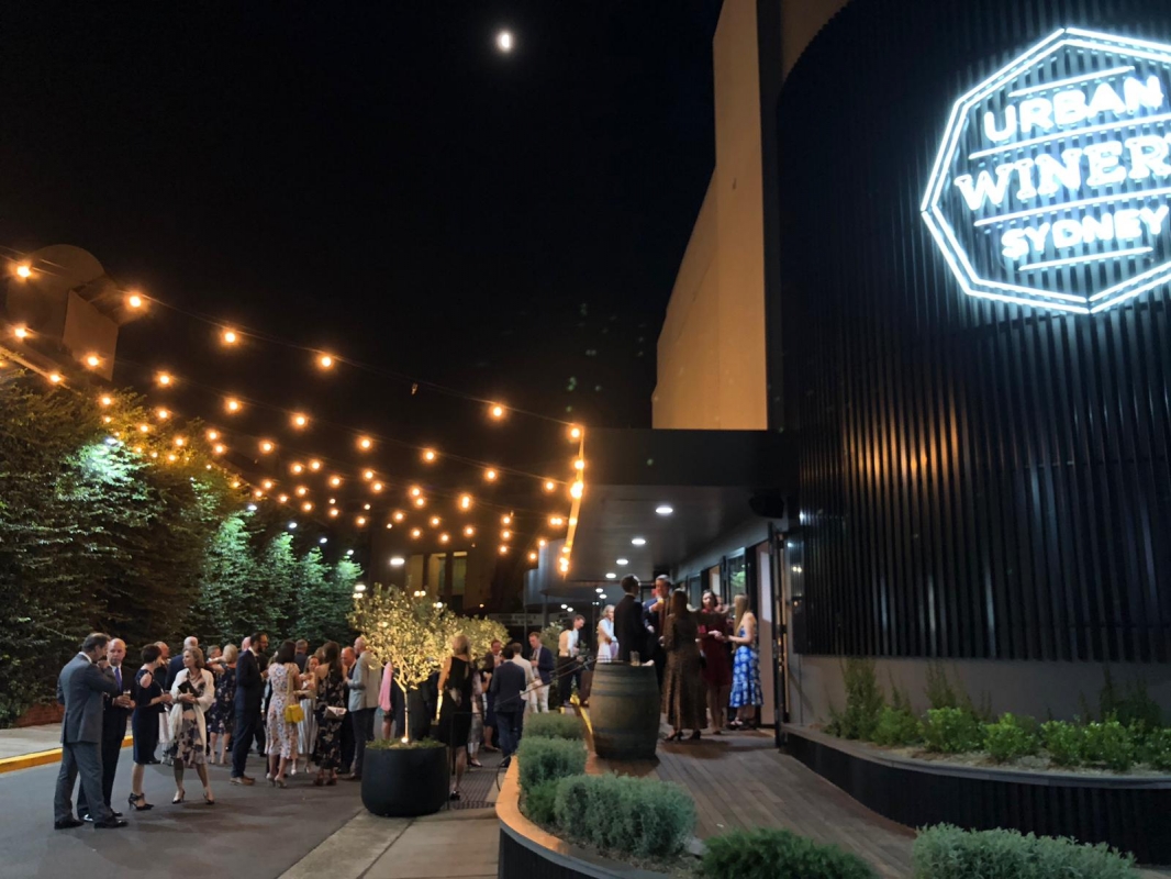 Cocktail function under the fairylights