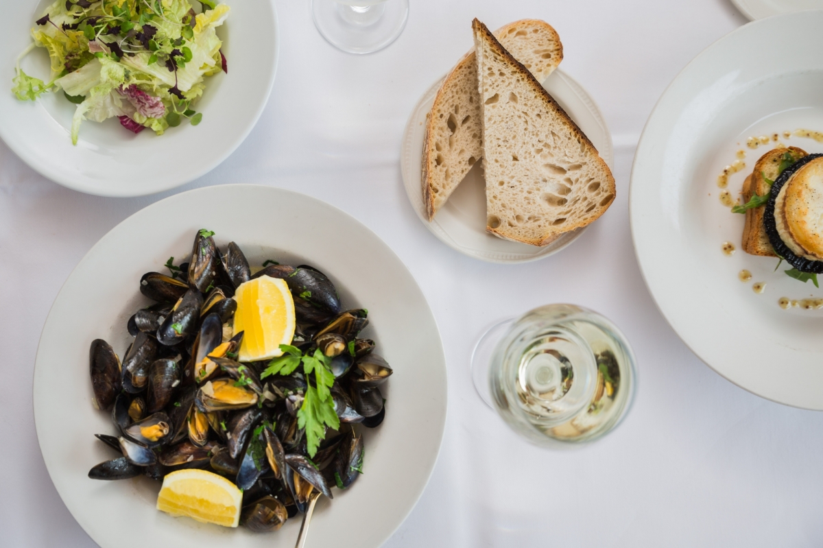 Award winning food and drink served