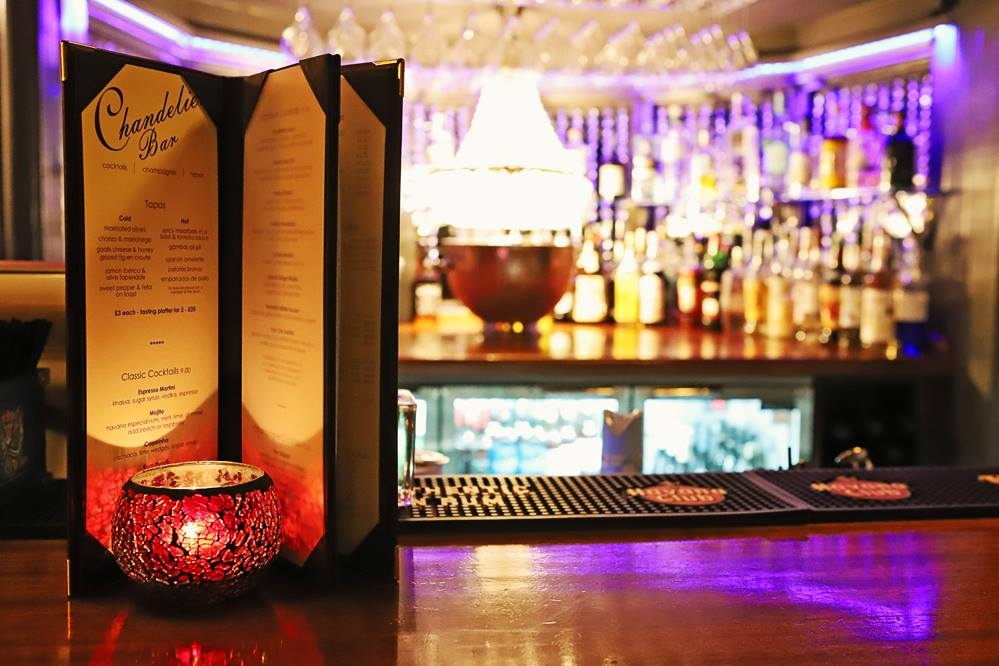Chandelier Bar