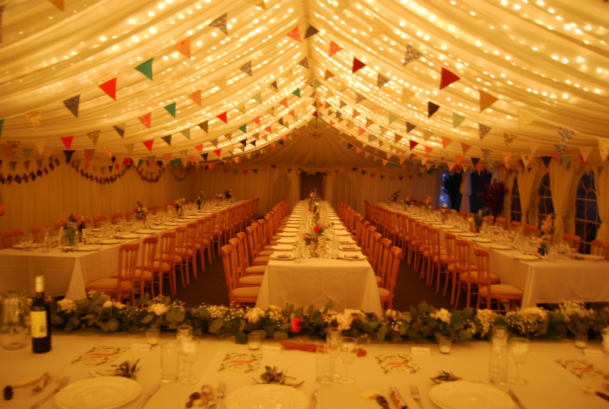 Village Hall Style Evening Reception