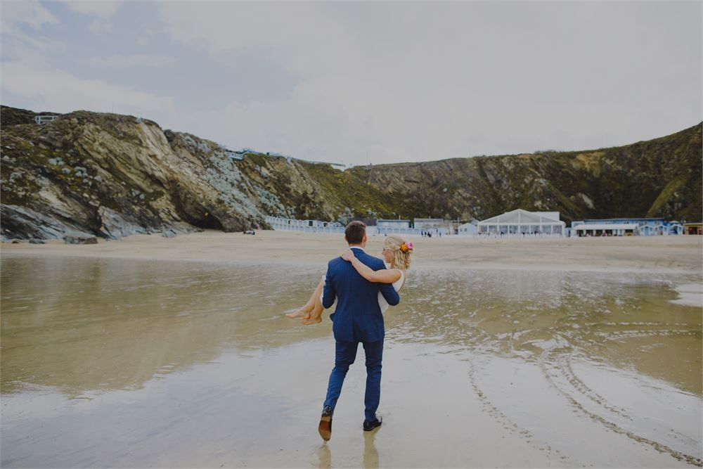 Lusty Glaze Beach Weddings