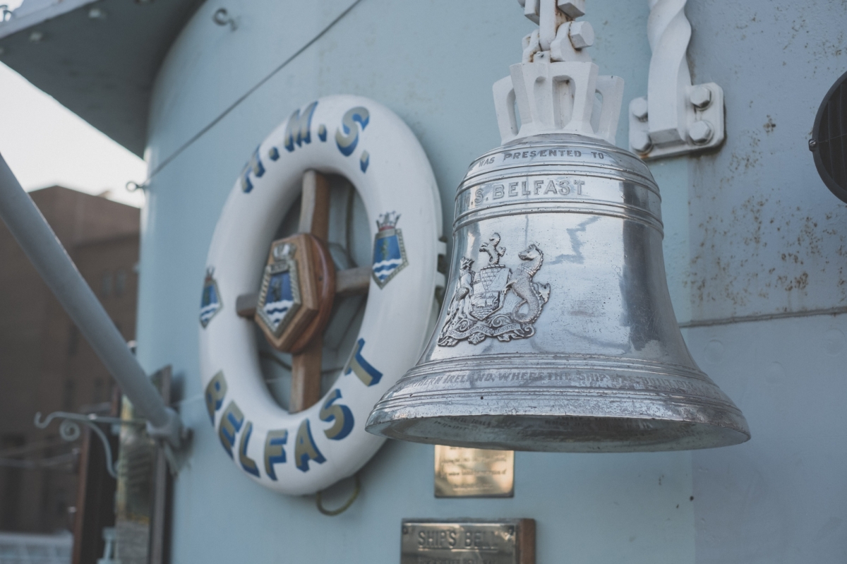 HMS Belfast Bell