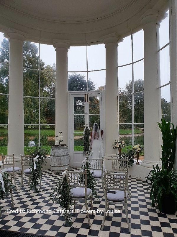 An Orangery wedding ceremony