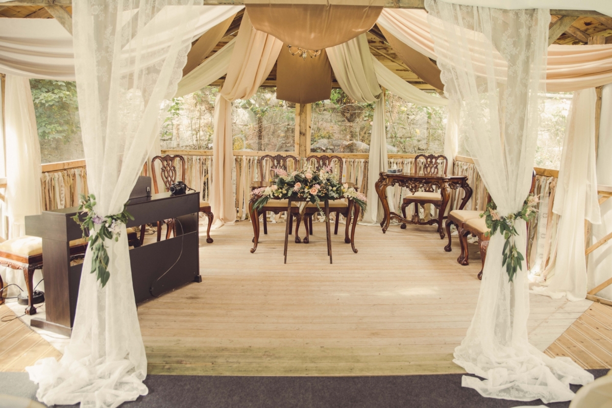 Ceremony Pagoda in The Secret Garden