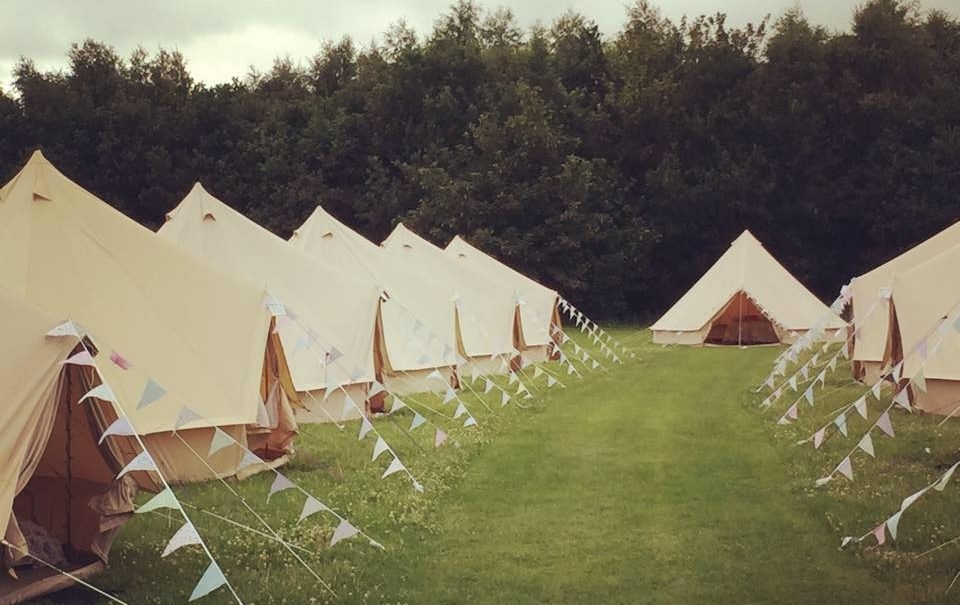 Bell tent village