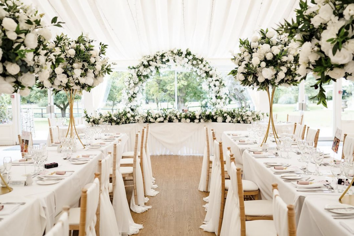 Reception in the Pavilion