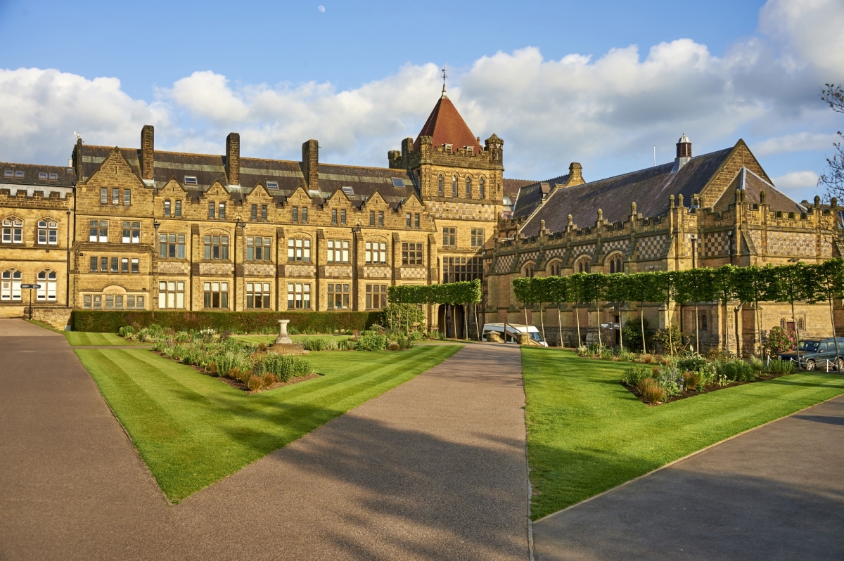 Back of Main School Building