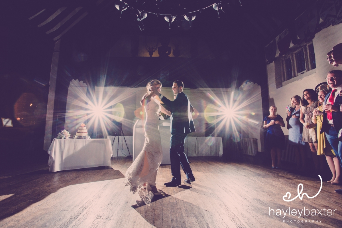 Dance the night away on wooden floors