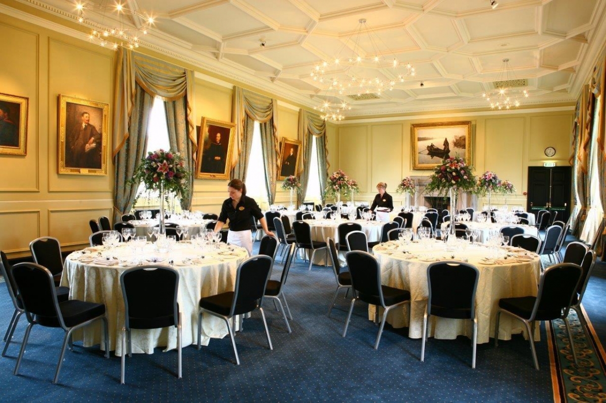 Lower And Upper College Halls At The University Of St Andrews