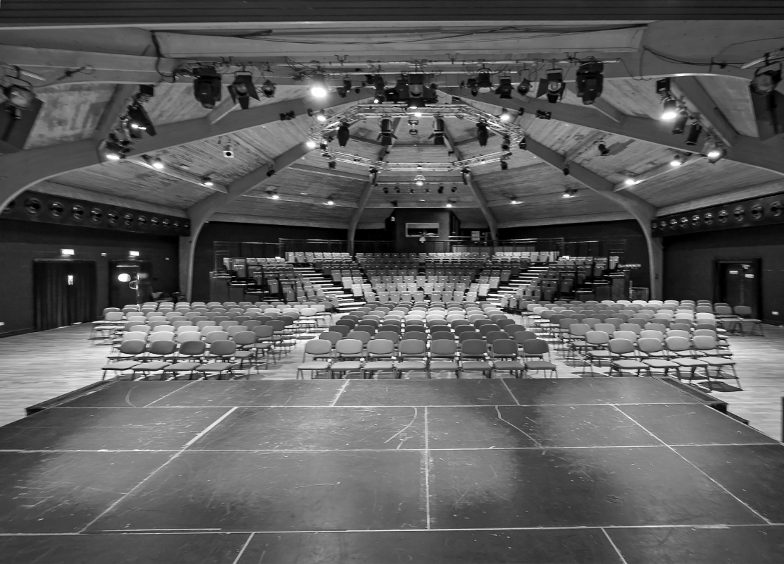 Auditorium veiw from the stage.