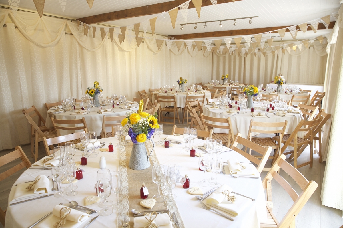 Courtyard room for your wedding breakfast