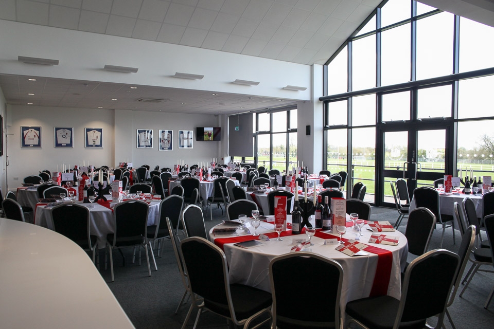 High ceilings and bright interiors