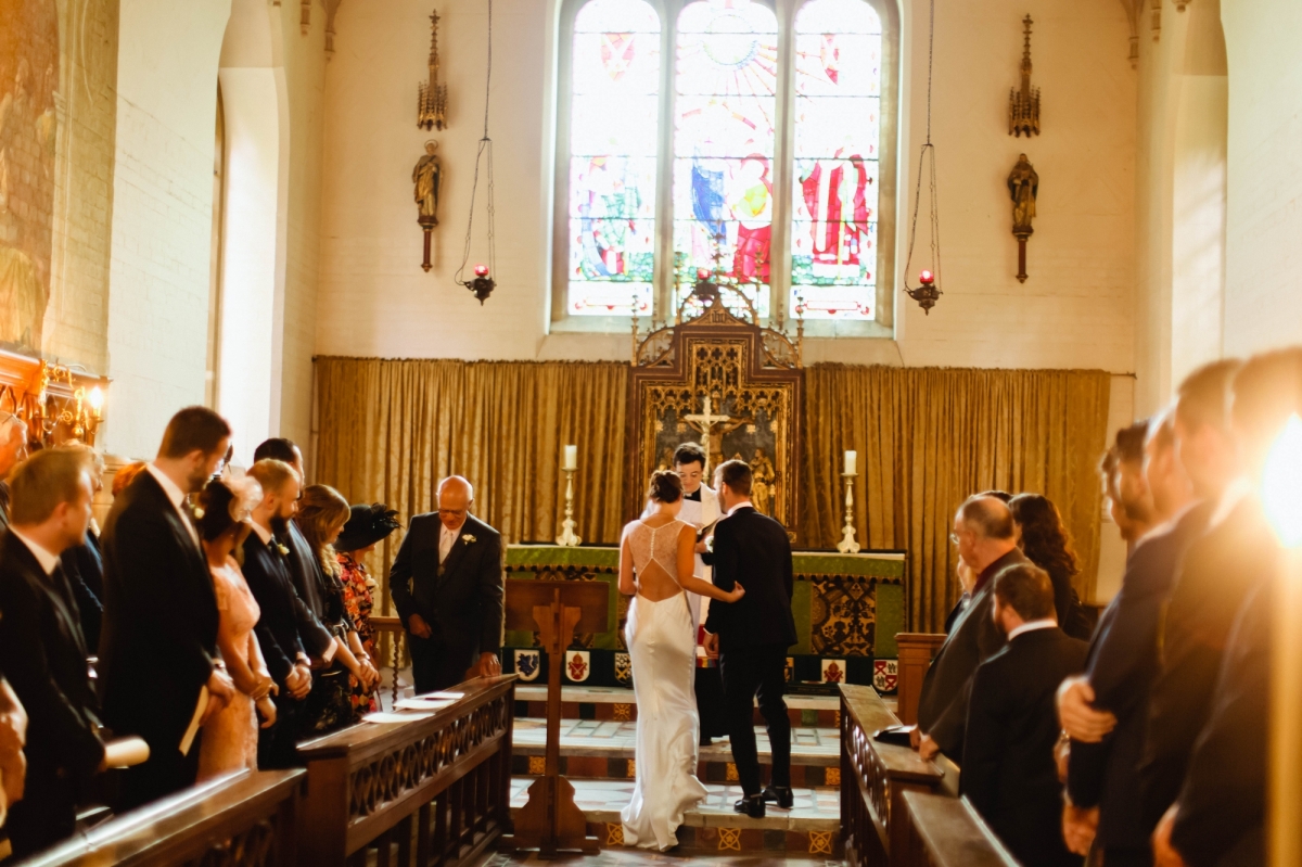 Blessing in the Tait Chapel