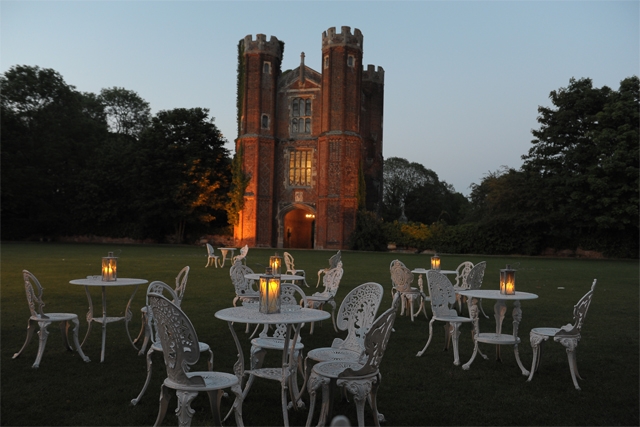 Courtyard at Dusk
