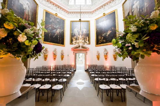 Chiswick House can host civil ceremonies for up to 90 guests or up to 120 guests for a drinks reception