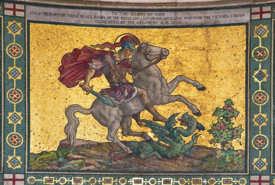 St George and Dragon Mosaic