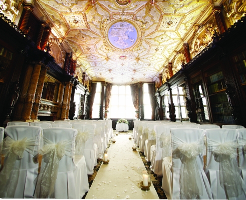 One of the many ceremony rooms 