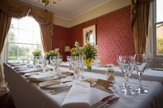Intimate dining in the Dining Room