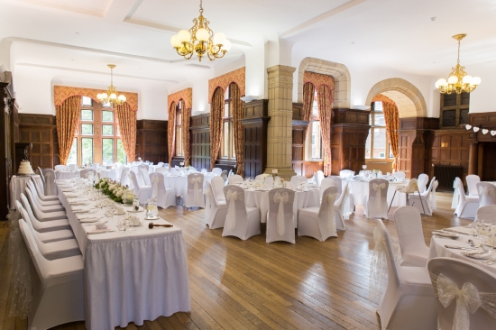 Weddings and formal functions in the Wilson Room at Woldingham School Marden Park Surrey
