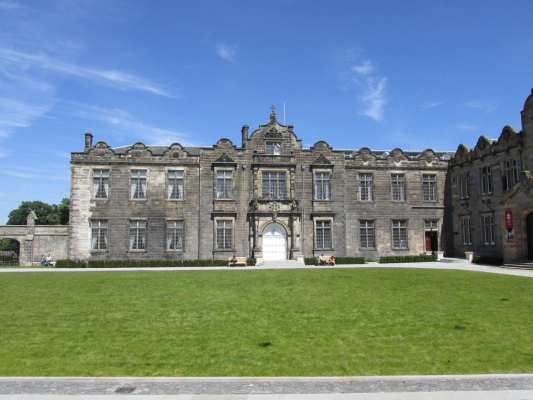 Lower And Upper College Halls At The University Of St Andrews