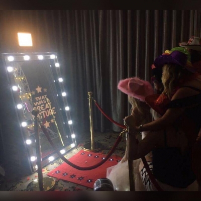 Hollywood Magic Mirror Photo Booth (on site)