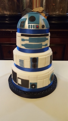 Star Wars wedding cake 