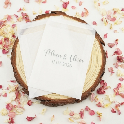 Personalised Glassine Envelopes