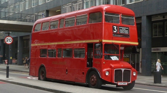London Routemaster Wedding Bus