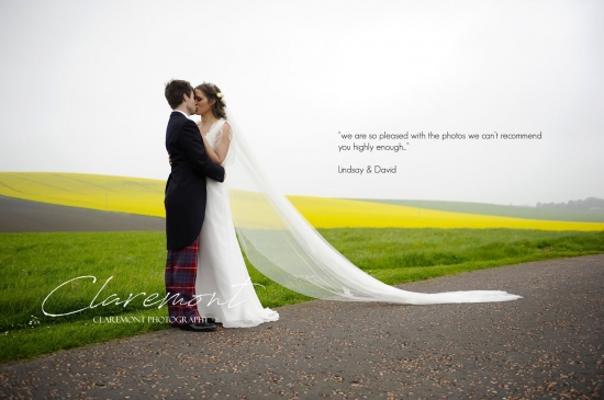 Claremont wedding photography in St Andrews, Scotland