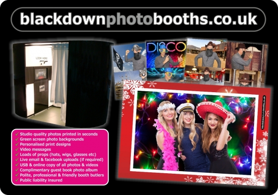 Blackdown Photo Booths - Phto Booth Hire Taunton